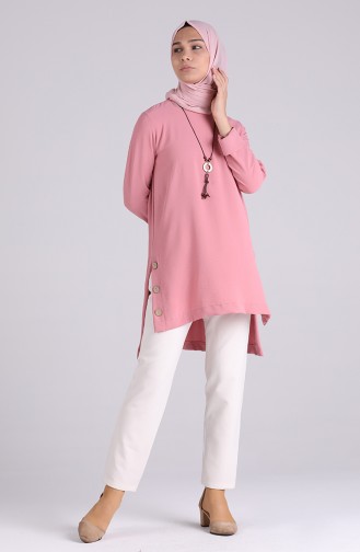 Blouse Rose Pâle 8007-06