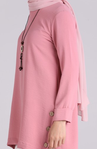 Blouse Rose Pâle 8007-06