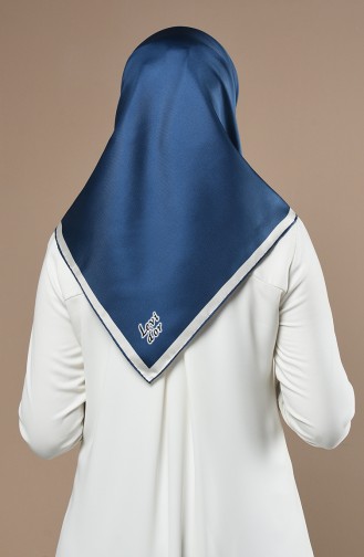 Levidor Twill İpek Eşarp 2524-06 İndigo