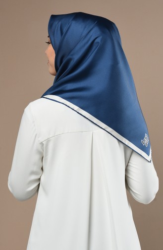 Levidor Twill İpek Eşarp 2524-06 İndigo