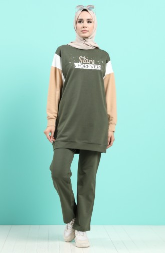 Khaki Trainingspak 8054-02