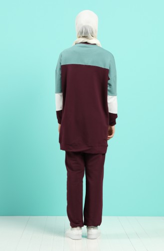 Plum Tracksuit 8055-02