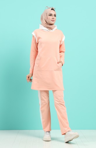 Peach Pink Tracksuit 20025-03