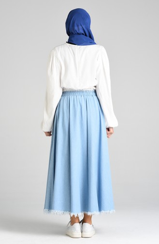 Denim Blue Skirt 4051-01