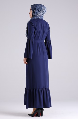 Abayas Bleu Marine 5074-01