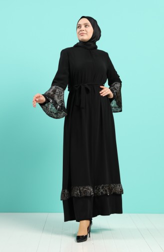 Black Abaya 5955-01