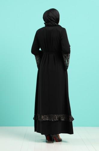 Black Abaya 5955-01