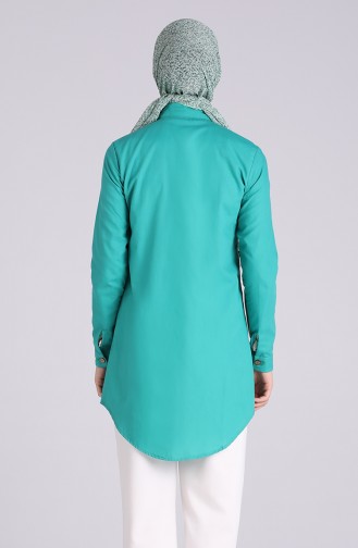 Green Overhemdblouse 3071-01