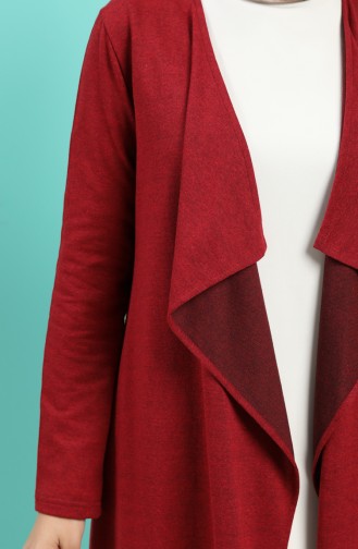 Claret Red Cardigans 3136-05