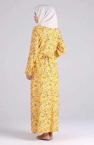 Mustard Praying Dress 1045-02