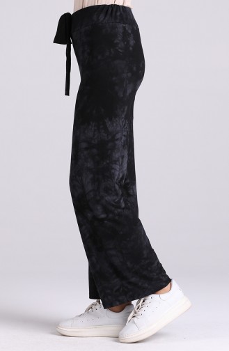 Pantalon Noir 0803-01