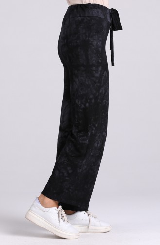 Pantalon Noir 0803-01
