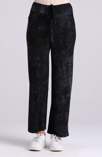 Pantalon Noir 0803-01