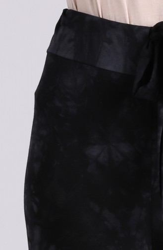 Pantalon Noir 0803-01
