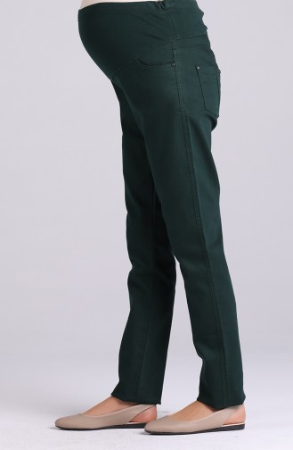 Plus Size Maternity Jeans 0361-01 Emerald Green 0361-01