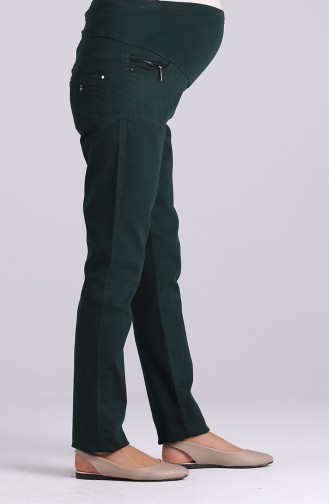 Pantalon Vert emeraude 0361-01