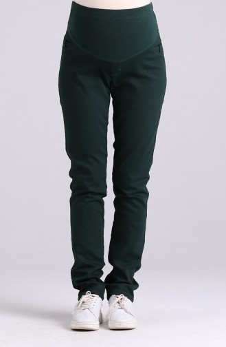 Pantalon Vert emeraude 0369-01