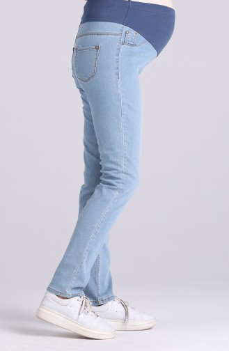 Pantalon Bleu Glacé 0433-02