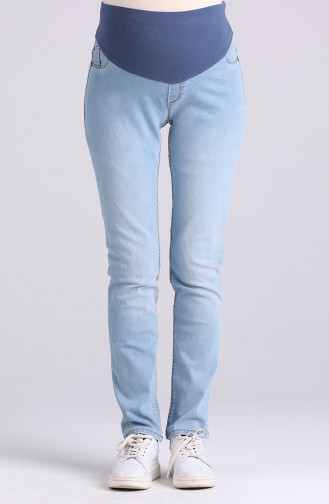 Pantalon Bleu Glacé 0433-02