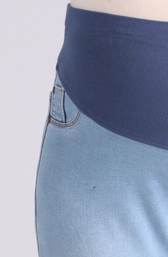 Maternity Jeans 0433-02 İce Blue 0433-02