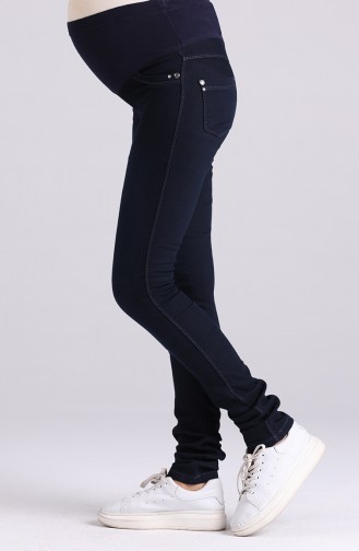 Pregnant Jeans 0443-01 Navy Blue 0443-01