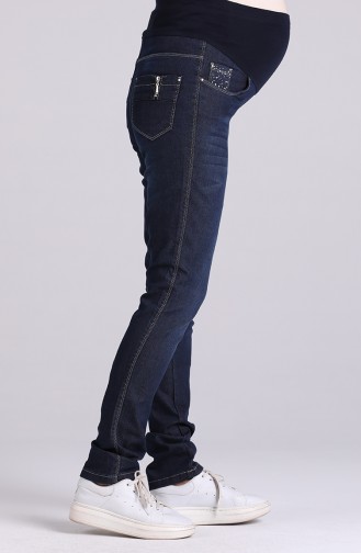 Navy Blue Broek 2521-01