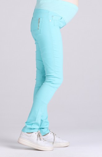 Maternity Jeans 2961-01 Mint Green 2961-01