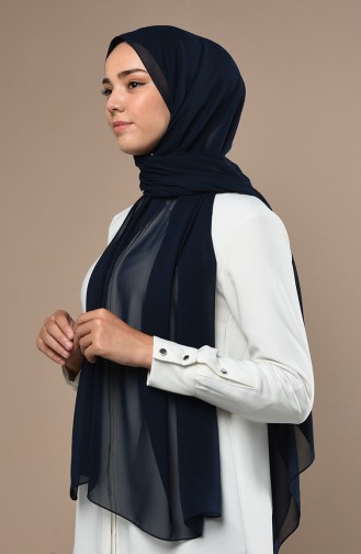 Navy Blue Shawl 90640-14