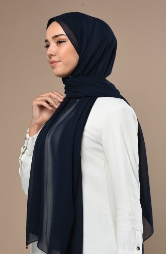 Navy Blue Sjaal 90640-14