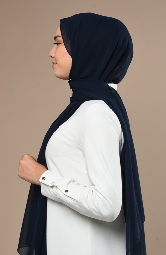 Navy Blue Sjaal 90640-14