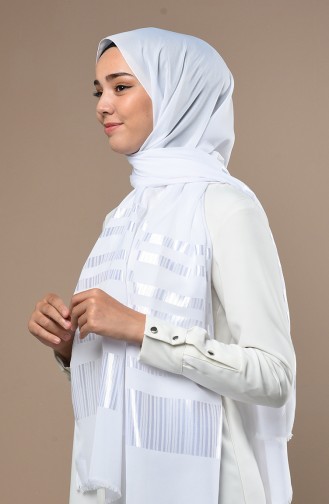 White Shawl 70137-14