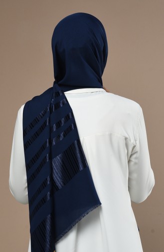 Navy Blue Sjaal 70137-16