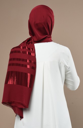 Claret Red Shawl 70137-17