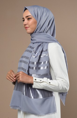 Gray Shawl 70137-18