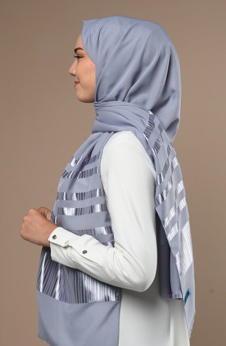 Gray Shawl 70137-18