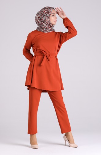 Belted Tunic Trousers Double Suit 30391-04 Tile 30391-04