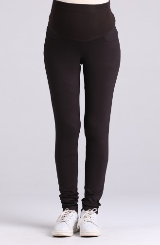 Leggings Couleur Brun 2299-01