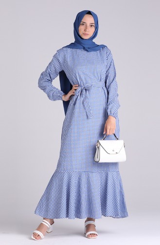 Robe Hijab Blue roi 4624-05