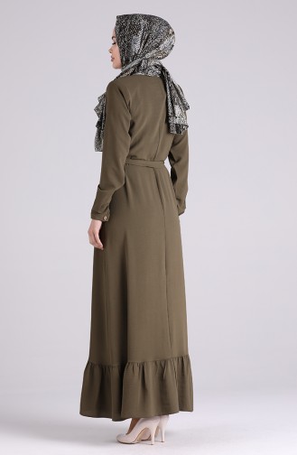 Robe Hijab Khaki 5946-02