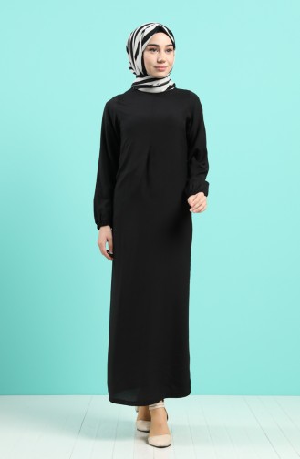 فستان أسود 4006-06