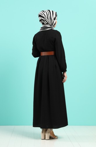 Robe Hijab Noir 8094-05