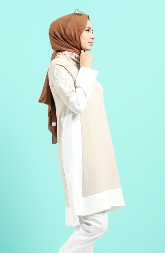 Beige Tunics 1442-01