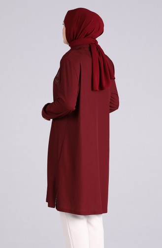 Claret red Tuniek 4540-04