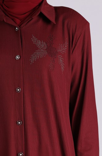 Claret red Tuniek 4540-04