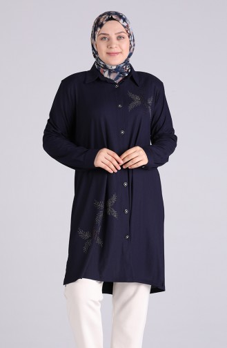 Navy Blue Tuniek 4540-06