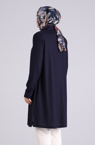 Navy Blue Tuniek 4540-06