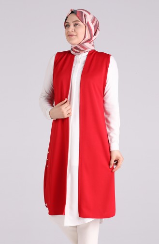 Red Gilet 4566-01