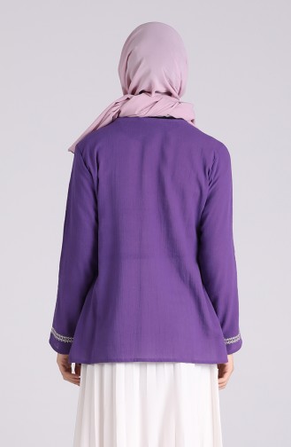 Lila Bluse 0011-06