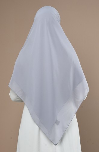 Echarpe Crêpe Grande Taille 50024-13 Gris 13