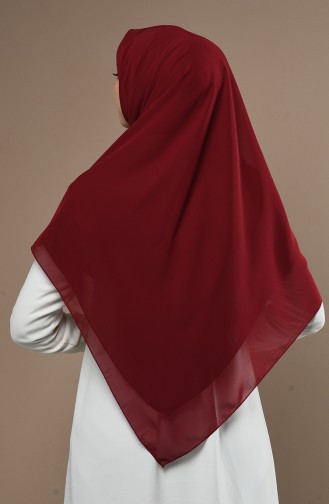 Claret red Hoofddoek 33